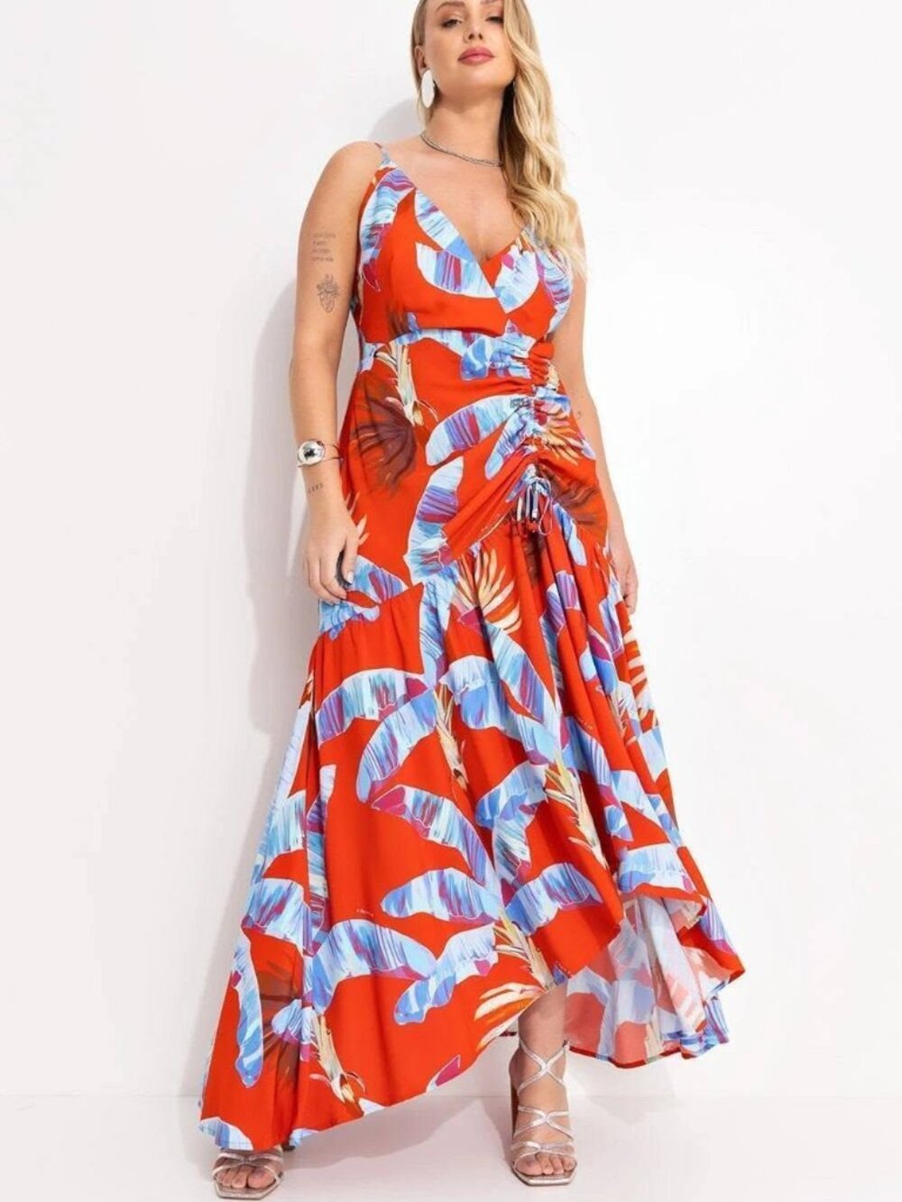 FARM Rio Sweet Jungle Maxi Dress sz S NWT